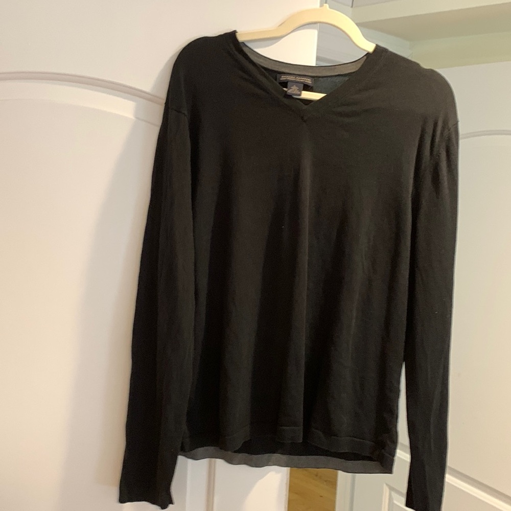 Banana republic v neck black men’s sweater